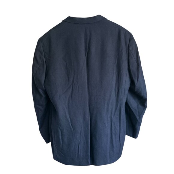 Vintage Tommy Hilfiger Mens Navy Blazer 46L Made In USA Classic Tailored Jacket - Picture 2 of 14